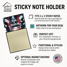 Load image into Gallery viewer, Dean of Discipline Funny Sticky Note Holder for Teacher's Gift