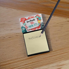 Load image into Gallery viewer, Dear Parents Tag You’re It Funny Sticky Note Holder for Teacher's Gift