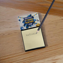 Load image into Gallery viewer, Greatest 5th Grade Teacher Ever Funny Sticky Note Holder for Teacher's Gift