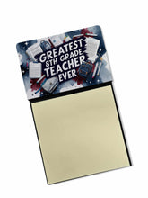 Load image into Gallery viewer, Greatest 8th Grade Teacher Ever Funny Sticky Note Holder for Teacher's Gift