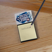 Load image into Gallery viewer, Greatest Athletic Trainer Ever Funny Sticky Note Holder for Teacher's Gift