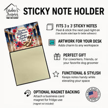 Load image into Gallery viewer, Greatest Ballroom Dance Teacher Ever Funny Sticky Note Holder for Teacher's Gift