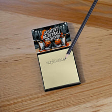 Load image into Gallery viewer, Greatest Basketball Coach Ever Funny Sticky Note Holder for Teacher's Gift