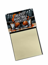 Load image into Gallery viewer, Greatest Basketball Coach Ever Funny Sticky Note Holder for Teacher's Gift