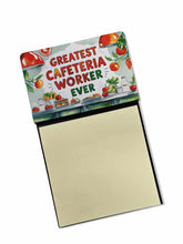 Load image into Gallery viewer, Greatest Cafeteria Worker Ever Funny Sticky Note Holder for Teacher's Gift
