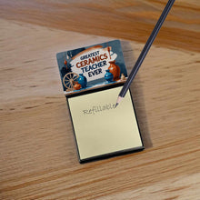 Load image into Gallery viewer, Greatest Ceramics Teacher Ever Funny Sticky Note Holder for Teacher's Gift