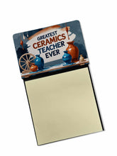 Load image into Gallery viewer, Greatest Ceramics Teacher Ever Funny Sticky Note Holder for Teacher's Gift