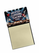Load image into Gallery viewer, Greatest Clogging Teacher Ever Funny Sticky Note Holder for Teacher's Gift