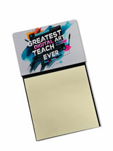 Load image into Gallery viewer, Greatest Digital Art Teacher Ever Funny Sticky Note Holder for Teacher's Gift