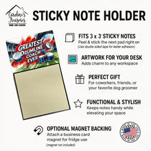 Load image into Gallery viewer, Greatest Drumline Coach Ever Funny Sticky Note Holder for Teacher's Gift