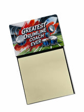 Load image into Gallery viewer, Greatest Drumline Coach Ever Funny Sticky Note Holder for Teacher's Gift