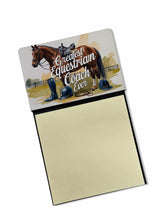 Load image into Gallery viewer, Greatest Equestrian Coach Ever Funny Sticky Note Holder for Teacher's Gift
