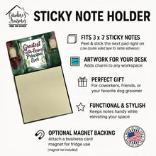 Load image into Gallery viewer, Greatest Faith-Based Principal Ever Funny Sticky Note Holder for Teacher's Gift