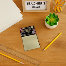 Load image into Gallery viewer, Greatest Film Teacher Ever Funny Sticky Note Holder for Teacher's Gift