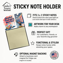 Load image into Gallery viewer, Greatest Fundraising Mom Ever Funny Sticky Note Holder for Teacher's Gift