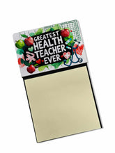 Load image into Gallery viewer, Greatest Health Teacher Ever Funny Sticky Note Holder for Teacher's Gift