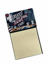 Load image into Gallery viewer, Greatest High School Teacher Ever Funny Sticky Note Holder for Teacher's Gift