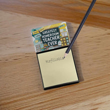 Load image into Gallery viewer, Greatest Homeroom Teacher Ever Funny Sticky Note Holder for Teacher's Gift