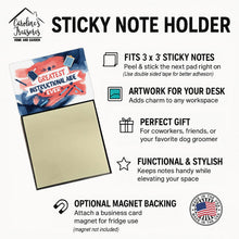 Load image into Gallery viewer, Greatest Instructional Aide Ever Funny Sticky Note Holder for Teacher's Gift