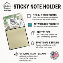 Load image into Gallery viewer, Greatest Interior Design Teacher Ever Funny Sticky Note Holder for Teacher's Gift