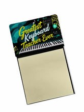 Load image into Gallery viewer, Greatest Keyboard Teacher Ever Funny Sticky Note Holder for Teacher's Gift