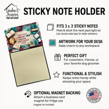 Load image into Gallery viewer, Greatest Library Media Specialist Ever Funny Sticky Note Holder for Teacher's Gift