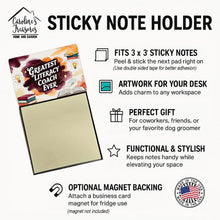 Load image into Gallery viewer, Greatest Literacy Coach Ever Funny Sticky Note Holder for Teacher's Gift