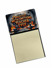 Load image into Gallery viewer, Greatest Metalsmithing Teacher Ever Funny Sticky Note Holder for Teacher's Gift