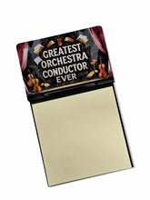Load image into Gallery viewer, Greatest Orchestra Conductor Ever Funny Sticky Note Holder for Teacher's Gift