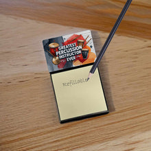 Load image into Gallery viewer, Greatest Percussion Instructor Ever Funny Sticky Note Holder for Teacher's Gift