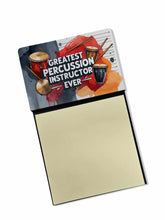 Load image into Gallery viewer, Greatest Percussion Instructor Ever Funny Sticky Note Holder for Teacher's Gift