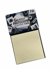 Load image into Gallery viewer, Greatest Photography Teacher Ever Funny Sticky Note Holder for Teacher's Gift
