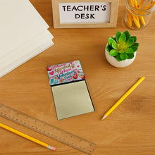 Load image into Gallery viewer, Greatest School Volunteer Ever Funny Sticky Note Holder for Teacher's Gift