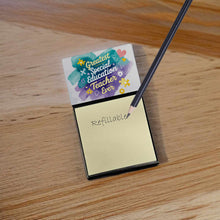 Load image into Gallery viewer, Greatest Special Education Teacher Ever Funny Sticky Note Holder for Teacher's Gift