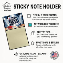Load image into Gallery viewer, Greatest Tap Dance Teacher Ever Funny Sticky Note Holder for Teacher's Gift