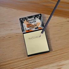 Load image into Gallery viewer, Greatest Theater Tech Advisor Ever Funny Sticky Note Holder for Teacher's Gift