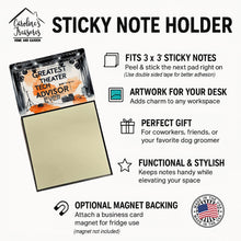 Load image into Gallery viewer, Greatest Theater Tech Advisor Ever Funny Sticky Note Holder for Teacher's Gift