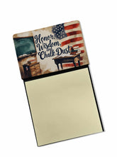 Load image into Gallery viewer, Honor, Wisdom, and Chalk Dust Funny Sticky Note Holder for Teacher's Gift