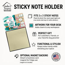 Load image into Gallery viewer, I Teach So I Don’t Lose My Sanity at Home Funny Sticky Note Holder for Teacher's Gift