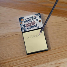 Load image into Gallery viewer, If You Think I'm Sarcastic Now Funny Sticky Note Holder for Teacher's Gift