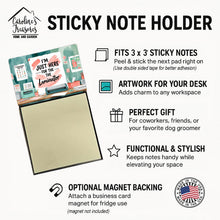 Load image into Gallery viewer, I'm Just Here for the Laminator Funny Sticky Note Holder for Teacher's Gift