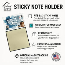 Load image into Gallery viewer, Introverted but Willing to Lecture Funny Sticky Note Holder for Teacher's Gift