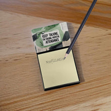 Load image into Gallery viewer, Keep Talking, I’m Taking Mental Attendance Funny Sticky Note Holder for Teacher's Gift