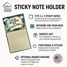 Load image into Gallery viewer, Let Me Overthink That Lesson Plan Funny Sticky Note Holder for Teacher's Gift