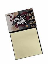 Load image into Gallery viewer, Library Ninja Funny Sticky Note Holder for Teacher's Gift