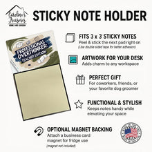 Load image into Gallery viewer, Professional Overthinker Teacher Edition Funny Sticky Note Holder for Teacher's Gift