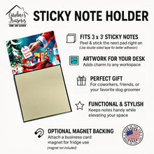 Load image into Gallery viewer, Santa’s Favorite Teacher Funny Sticky Note Holder for Teacher's Gift