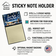 Load image into Gallery viewer, Silent Night, Grading Night Funny Sticky Note Holder for Teacher's Gift
