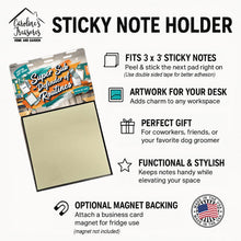 Load image into Gallery viewer, Super Sub – Defender of Routines Funny Sticky Note Holder for Teacher's Gift