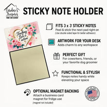 Load image into Gallery viewer, Teaching is Love in Action Funny Sticky Note Holder for Teacher's Gift